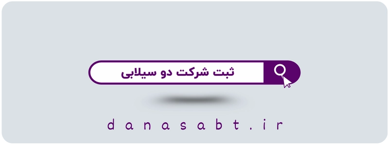 ثبت شرکت دو سیلابی